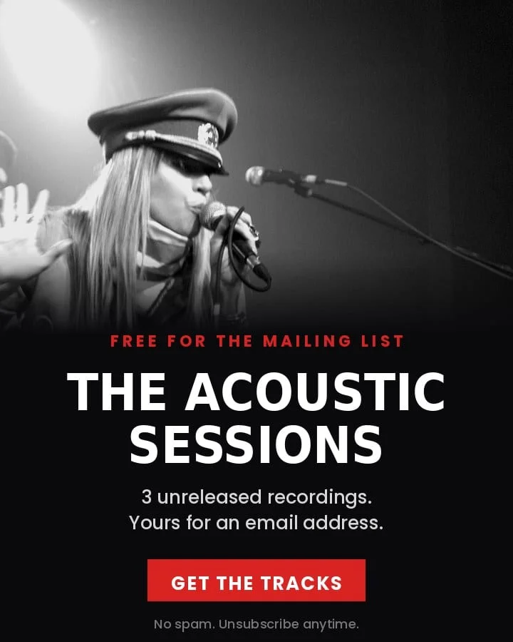 The Acoustic Sessions: 3 unreleased recordings, free for the mailing list